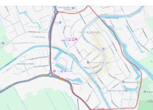 BIZ gebied Binnenstad Oudewater